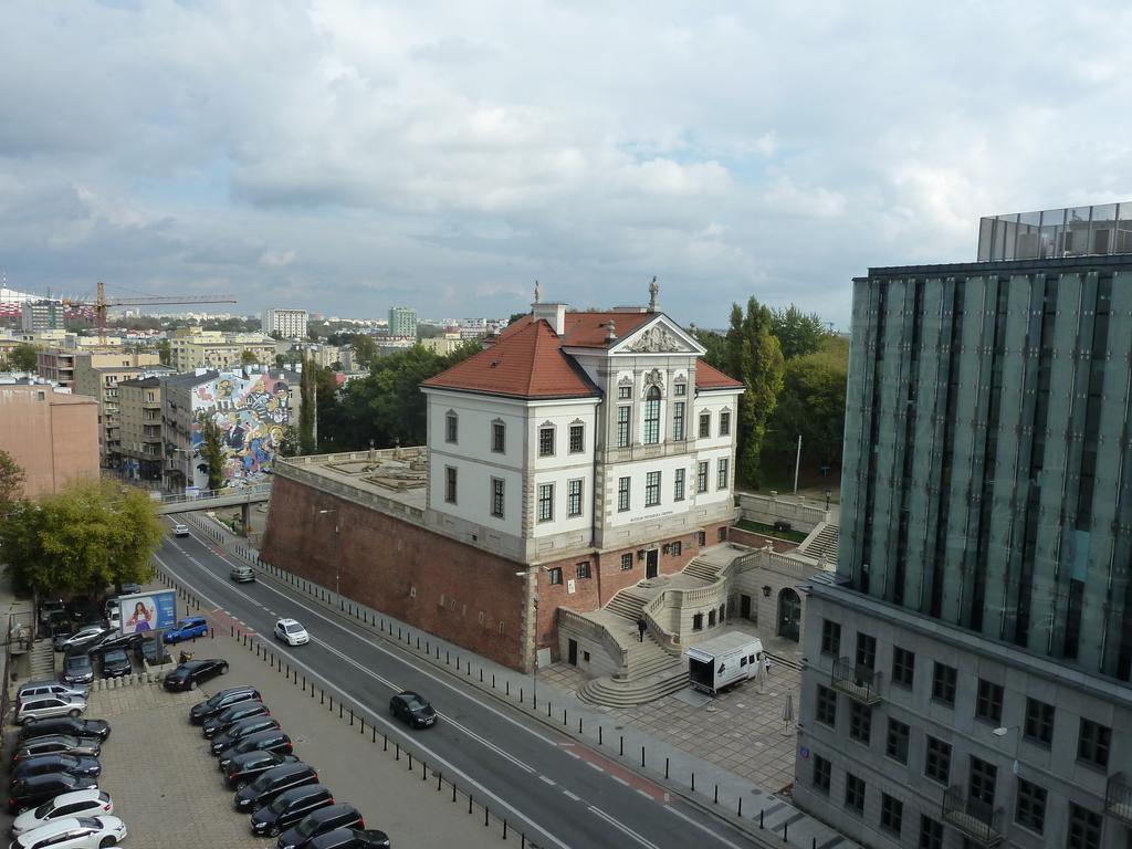 Bright Studio With Great Views Hotel Warsaw Exterior photo